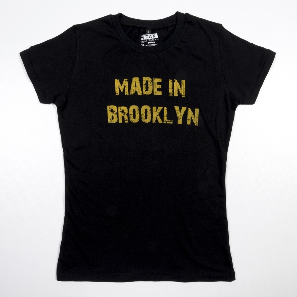 Made in Brooklyn Tee DAX APPAREL Soft Fitted NWOT
